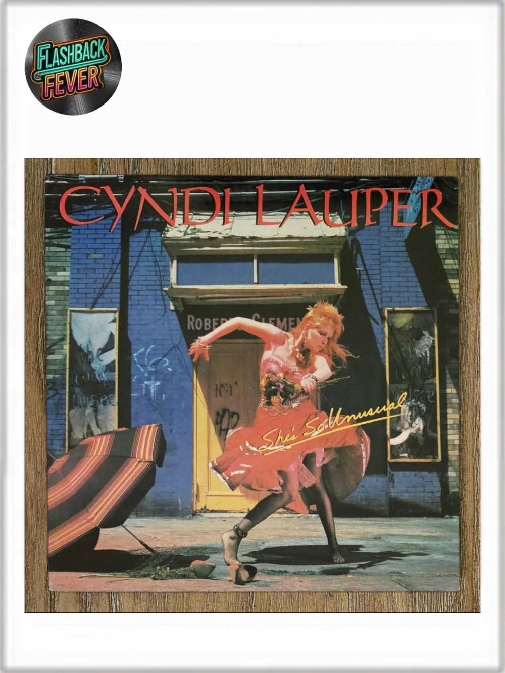 CYNDI LAUPER•She's So Unusual•1983 US (FR 38930) Carrollton, 1st Pressing